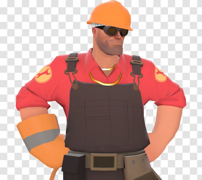Team Fortress 2 Hard Hats Garry's Mod Engineer Loadout - Clothing Transparent PNG