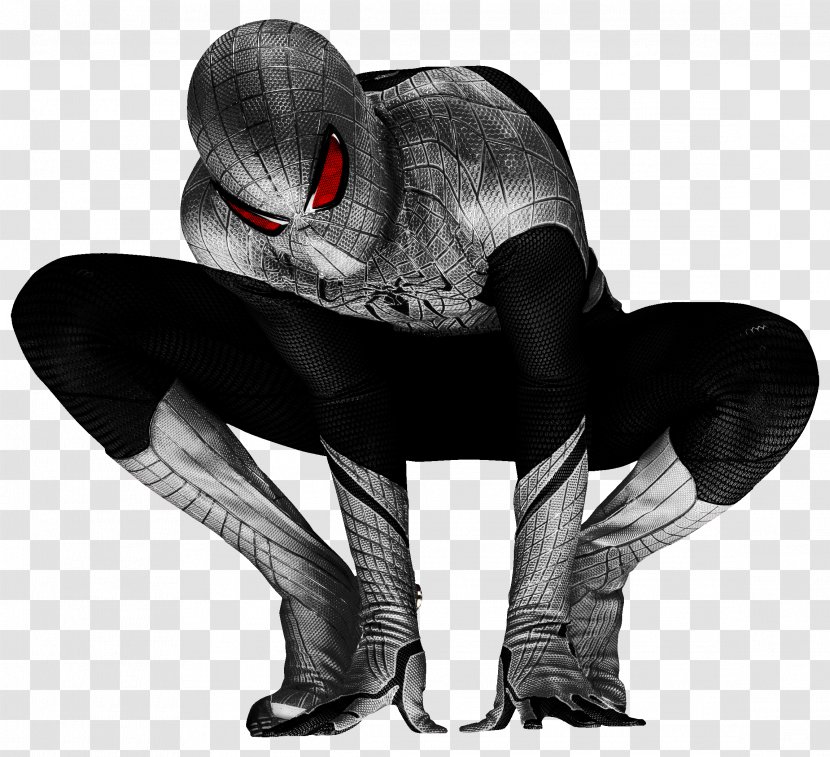 Spider-Man Iron Man Black And White Comics - Mysterio - Spider Cobweb Transparent PNG