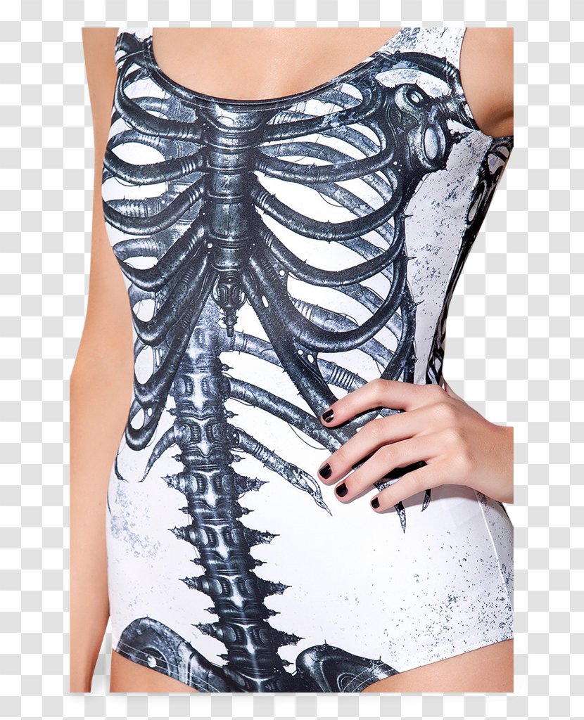 T-shirt One-piece Swimsuit Top Bodysuit - Cartoon Transparent PNG