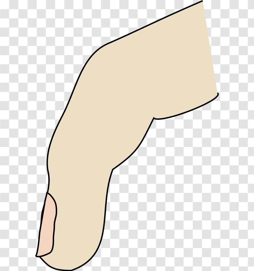 Index Finger The Clip Art - Shoe - Hands Shaking Clipart Transparent PNG