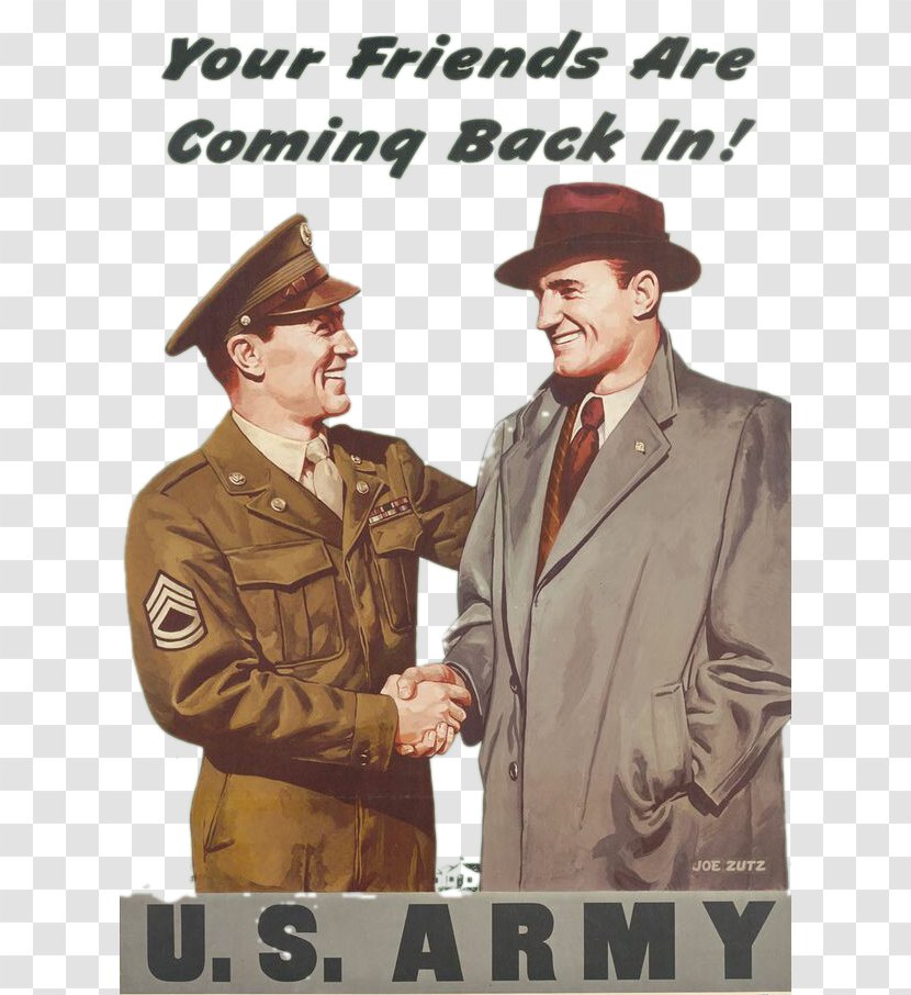 Handshake Icon - Gentleman - Shake Hands With US Army Soldiers Transparent PNG