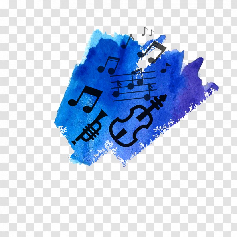 Musical Note Euclidean Vector Texture - Cartoon - Elements Transparent PNG