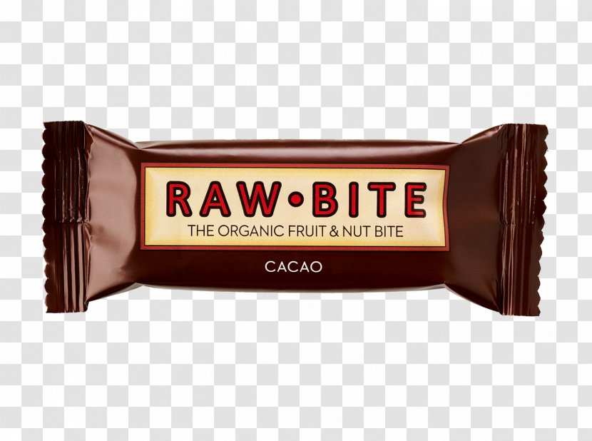 Chocolate Bar Raw Bite Organic Fruit And Nutbite Vitafood Barrita 12x50 Gr Cacao Tree Transparent PNG