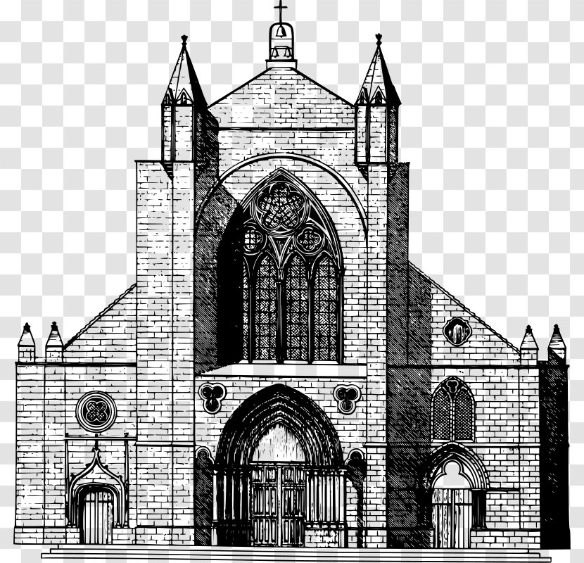Medieval Architecture Middle Ages Facade Basilica - Church - History Transparent PNG