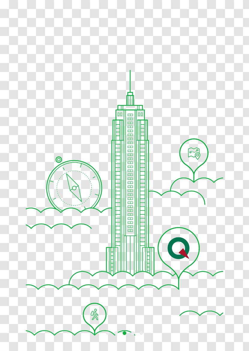 Architecture Green Building Designer Illustration - Structure Transparent PNG