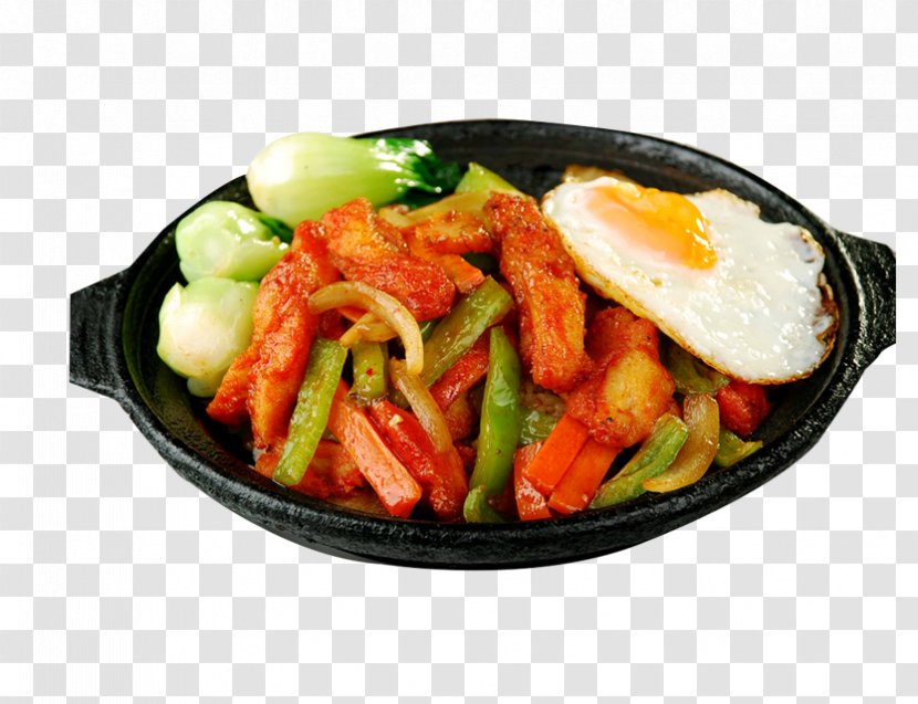 Korean Cuisine Vegetarian Black Pepper Beef Bell - Food - Bowl Transparent PNG