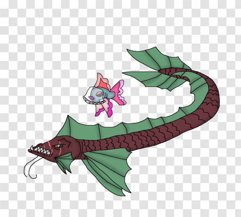 Reptile Dragon Cartoon - Fictional Character - Koi Fish Watercolor Transparent PNG