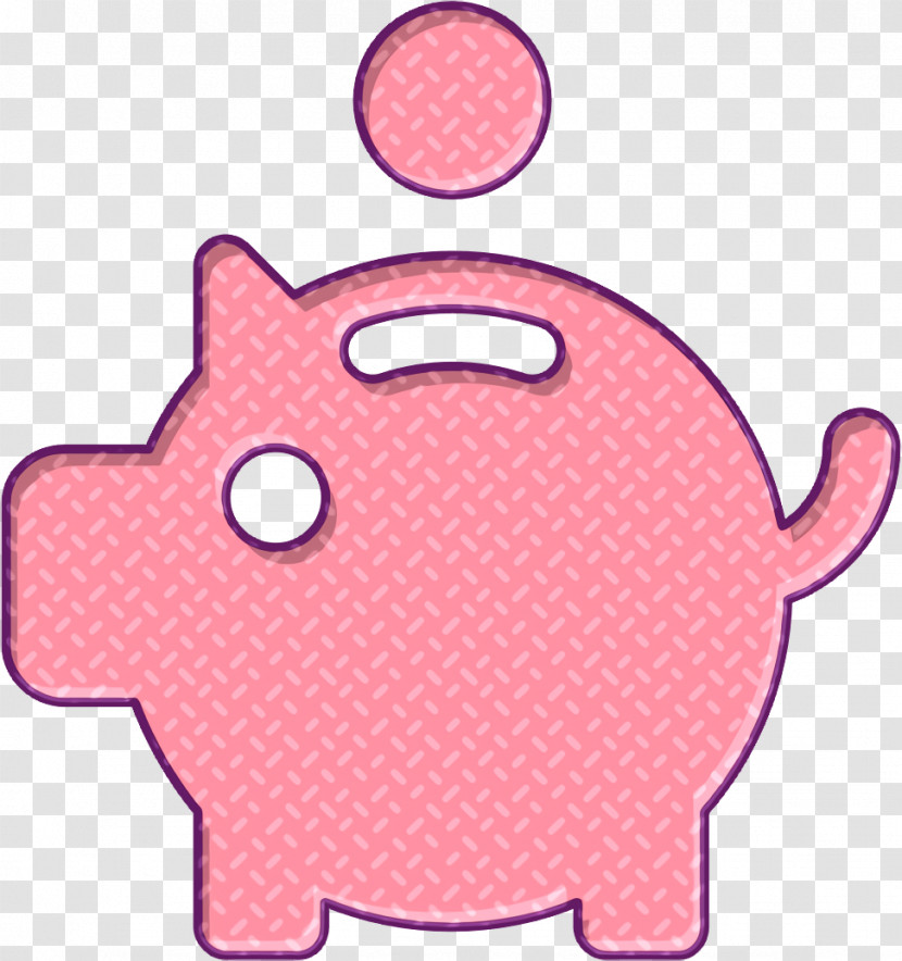 Multimedia Marketing Icon Coin Icon Pig Bank Icon Transparent PNG