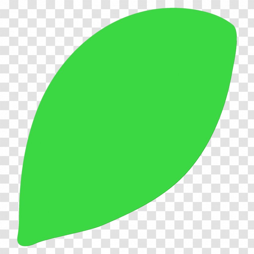 Green Leaf Logo Clip Art Plant - Oval Transparent PNG