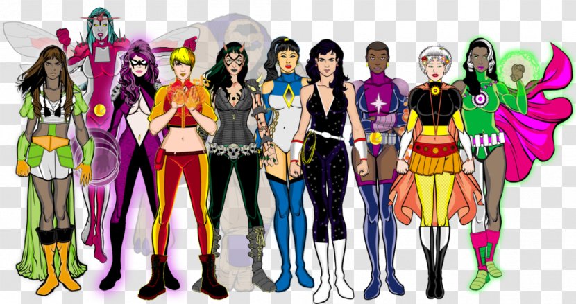 Fashion Design Costume Character - Donna Troy Transparent PNG