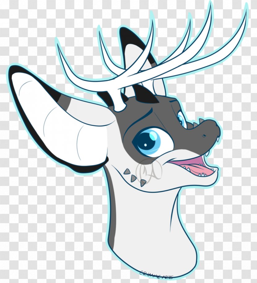 Reindeer Antler Horse Clip Art - Like Mammal Transparent PNG