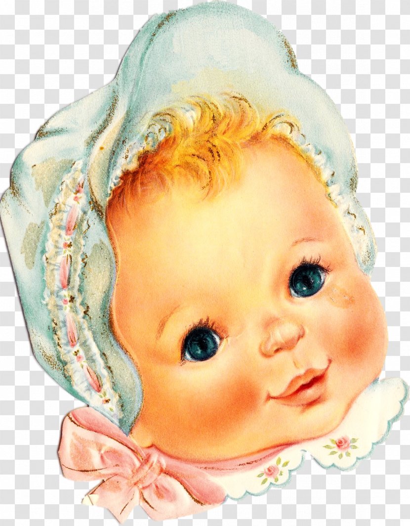 Infant Bonnet Child Clip Art - Ear - Baby Head Cliparts Transparent PNG