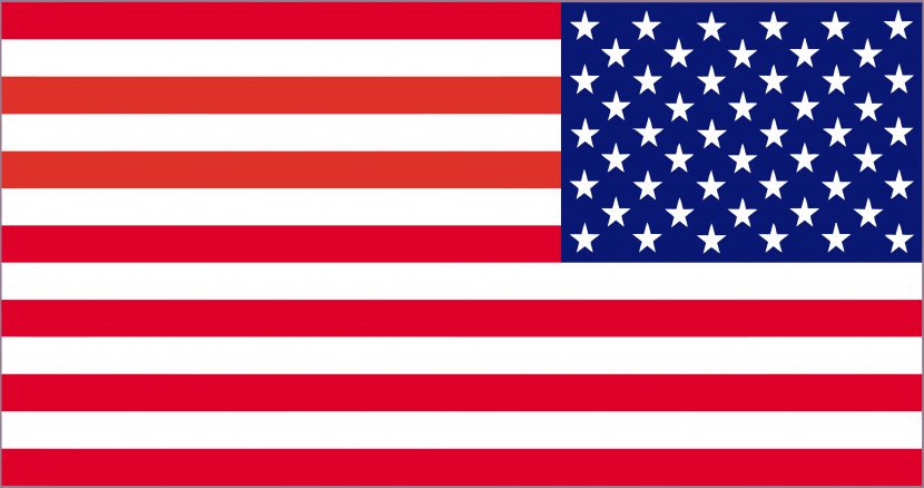 Flag Of The United States IR Clip Art - USA Transparent PNG