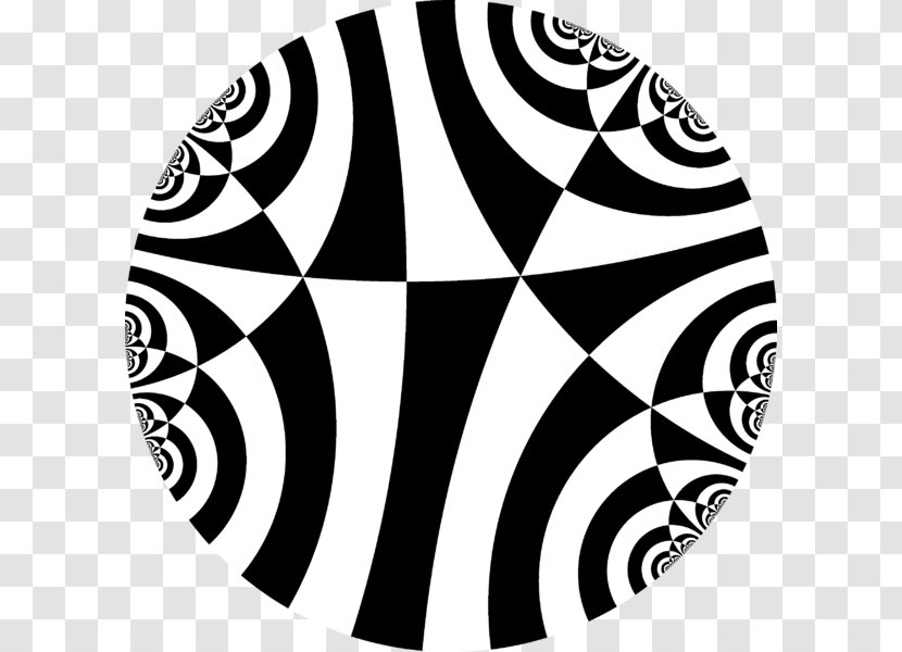 Spiral Circle Pattern - Black And White Transparent PNG