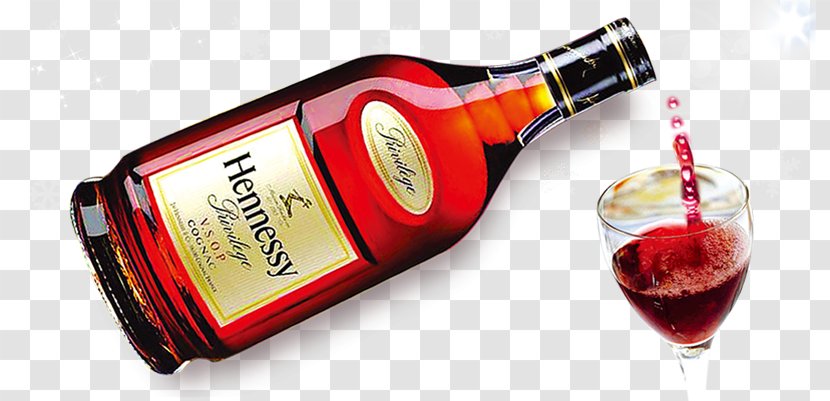 Red Wine Whisky Brandy Liqueur - Hennessy XO Transparent PNG