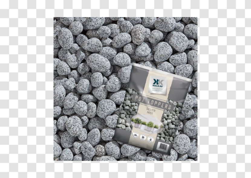 Rock Gravel Sand Flowerpot Garden - Silver Mist Transparent PNG