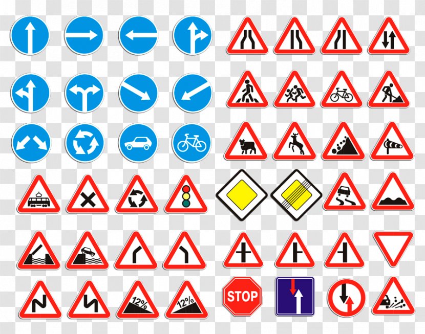 Traffic Sign Code Road Safety Transparent PNG