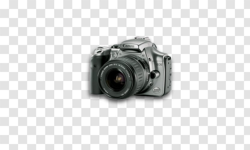 Canon EOS 300D Digital SLR Single-lens Reflex Camera - Slr Transparent PNG