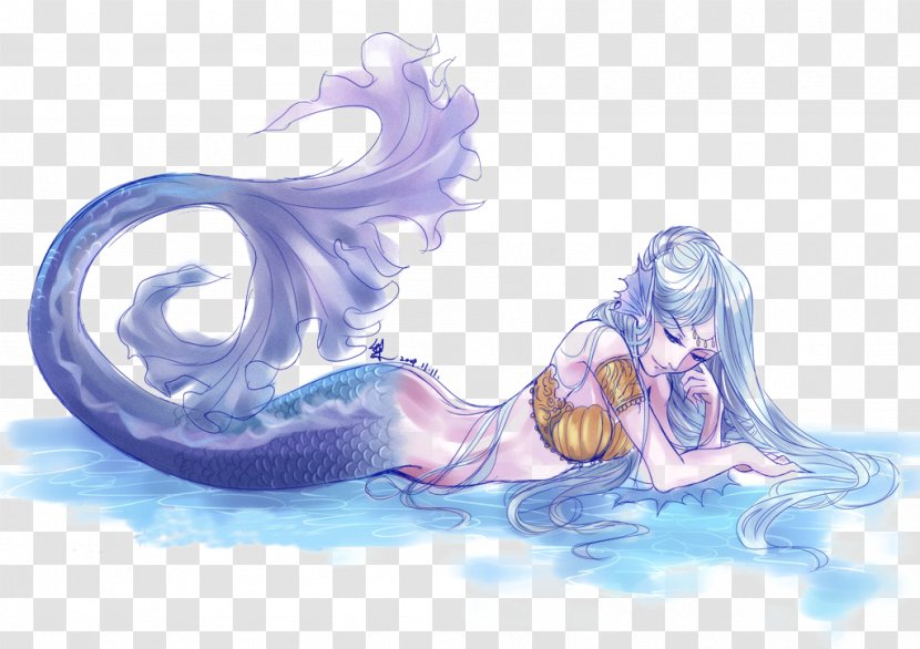 ArcheAge The Little Mermaid - Tree - Colorful Hand-painted Transparent PNG