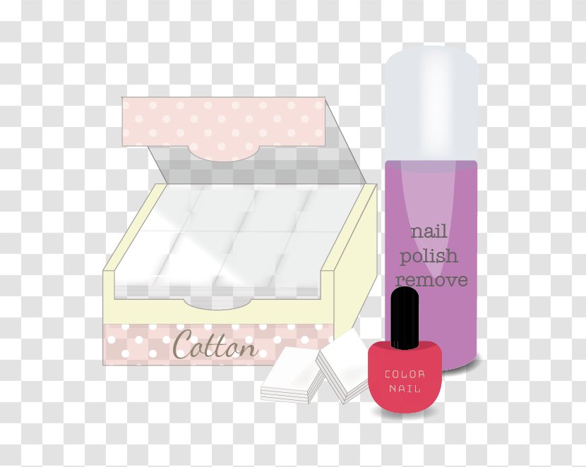 Manicure Nail Art Beauty Illustration Cotton - Silhouette Transparent PNG