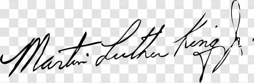 I Have A Dream March On Washington For Jobs And Freedom African-American Civil Rights Movement Signature Graphology - Martin Luther King Jr Day Transparent PNG