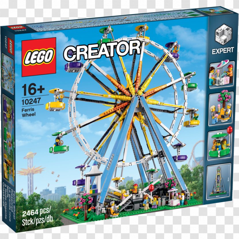 LEGO 10247 Creator Ferris Wheel Construction Set Toy - Ebay Transparent PNG