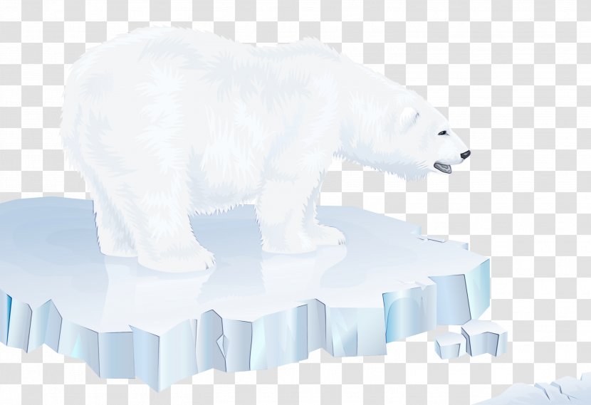 Polar Bear Animal Figure Arctic - Ice - Cap Transparent PNG
