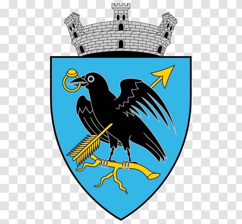 Corvin Castle Zlaști River Râșnov Coat Of Arms Black Army Hungary - Bird - Romania Transparent PNG