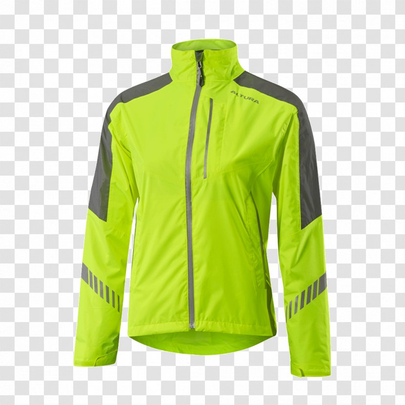 Jacket Outerwear Green Sleeve - Yellow Transparent PNG