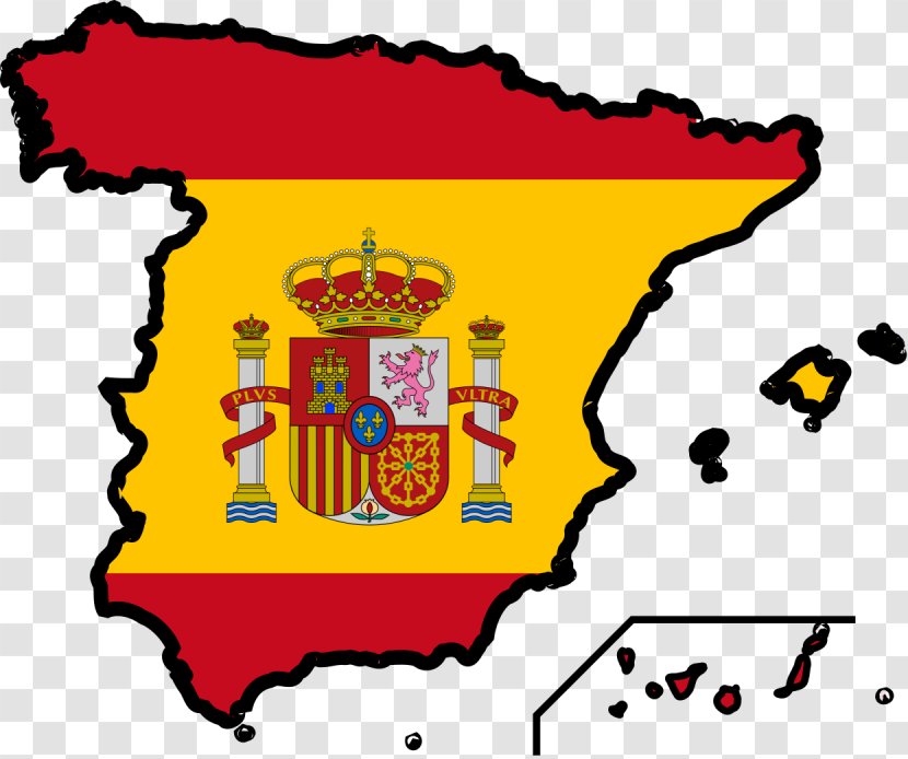 Flag Of Spain Clip Art - Recreation - Spanish Transparent PNG