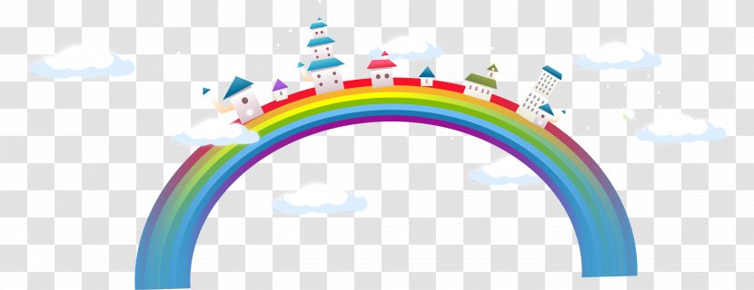 House Illustration - Brand - Vector Rainbow Transparent PNG