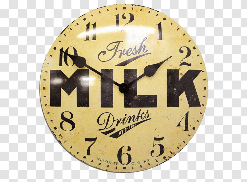 Newgate Clocks Milk Dairy Cattle - Antique - Clock Transparent PNG