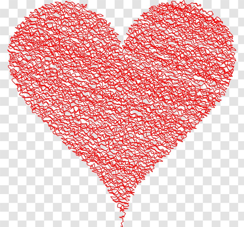 Heart Desktop Wallpaper Valentine's Day Clip Art - Cartoon - Abstract Hearts Transparent PNG