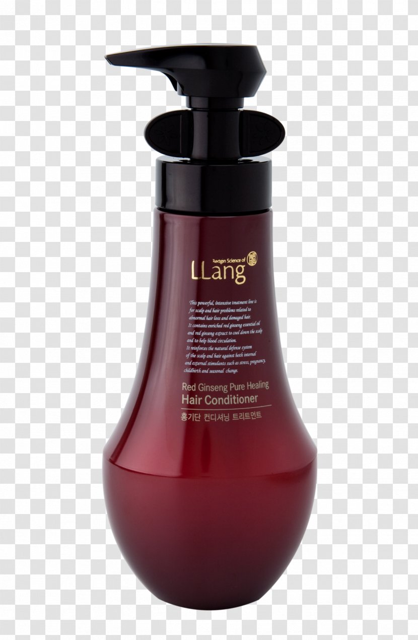 Hair Care Conditioner Shampoo Beauty Parlour - Red Ginseng Transparent PNG
