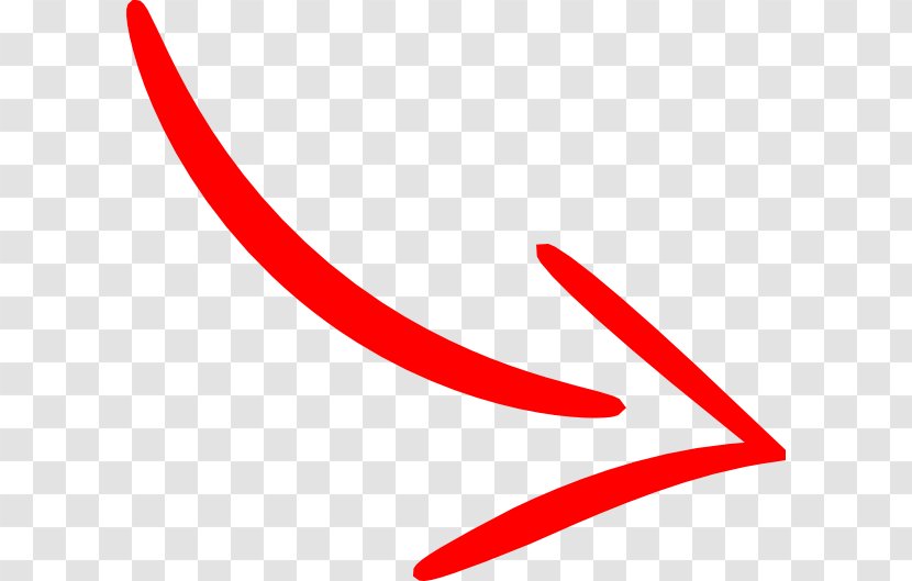Arrow Clip Art - Area - Red Line Transparent PNG