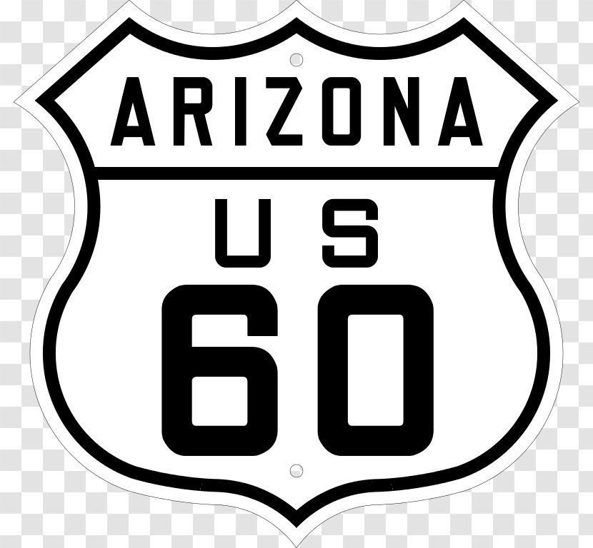 U.S. Route 66 In Kansas Arizona US Numbered Highways - T Shirt - Road Transparent PNG