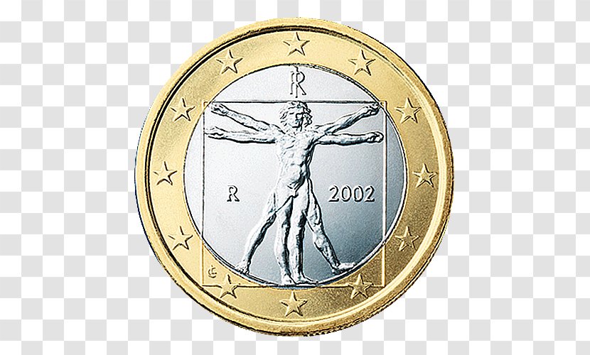 Italian Euro Coins 1 Coin 2 Cent Transparent PNG