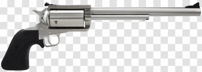 .500 S&W Magnum Research BFR Firearm Smith & Wesson Revolver - Gun Barrel - Tactical Shooter Transparent PNG