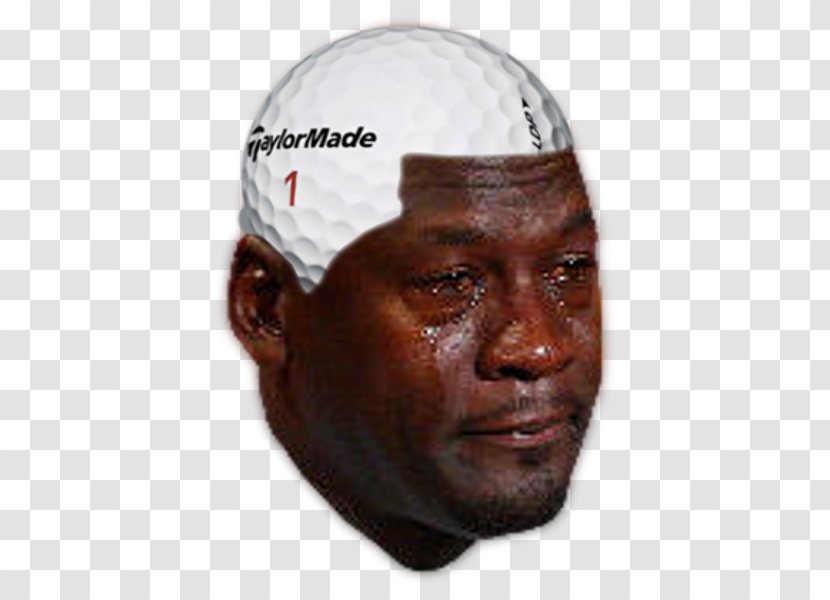 Crying Jordan Air Sticker Baseball Athlete - Flower Transparent PNG