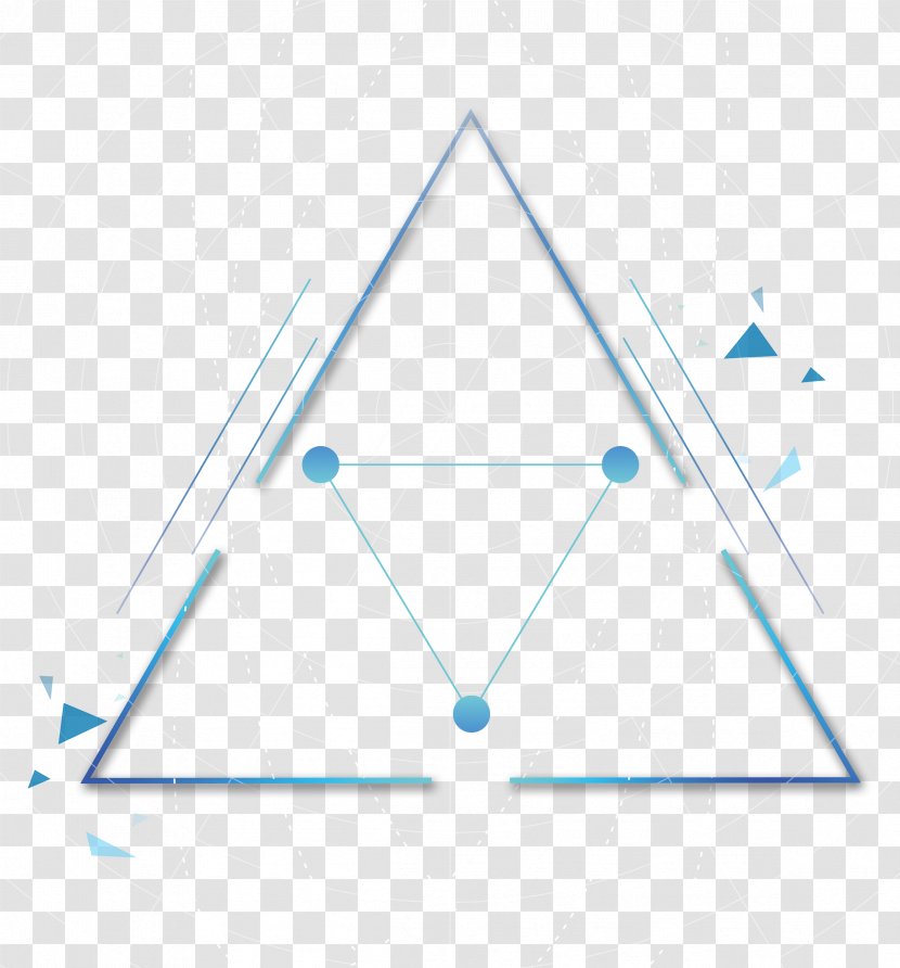 Triangle Geometry Euclidean Vector Trigonometry - Diagram - Geometric Transparent PNG