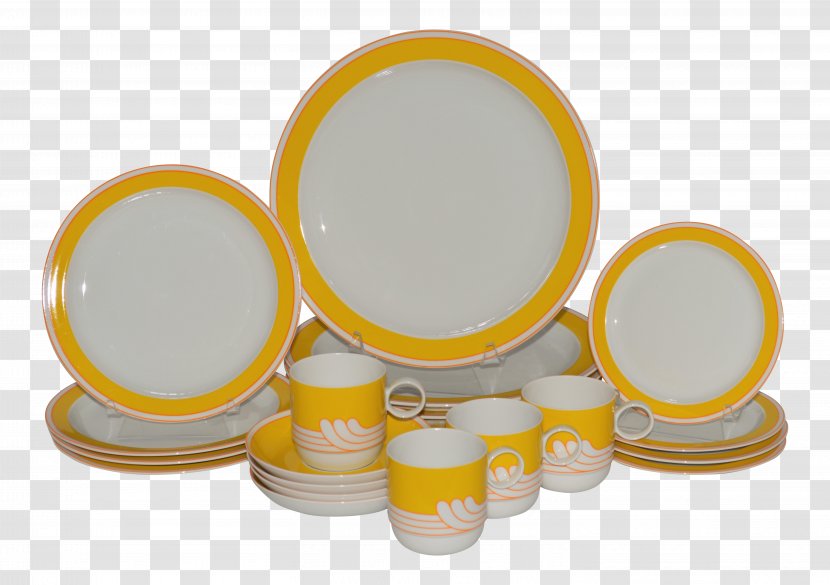 Cloth Napkins Plate Tableware Table Knives Porcelain - Yellow - Stainless Steel Dinner Transparent PNG