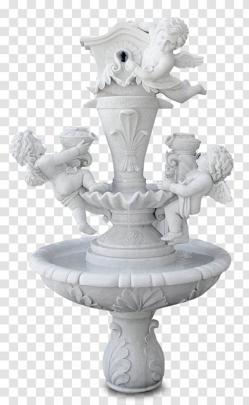 Fountain Marble Garden Statue Sculpture - Street Furniture Transparent PNG