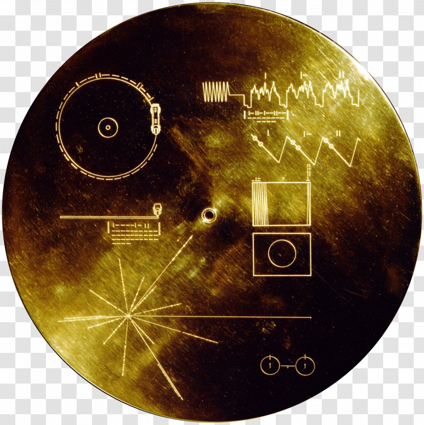 Voyager Program Contents Of The Golden Record 1 2 - Jet Propulsion Laboratory - Space Craft Transparent PNG