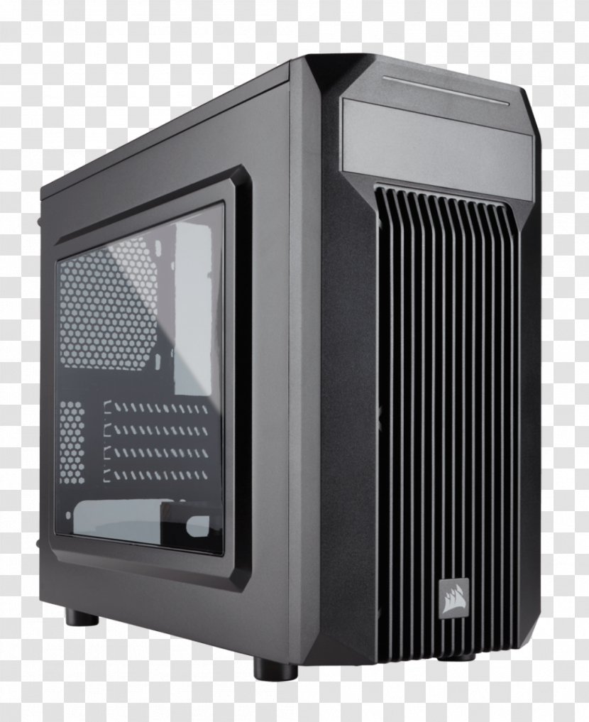 Computer Cases & Housings Power Supply Unit MicroATX Corsair Components - Electronic Device - Cooling Tower Transparent PNG