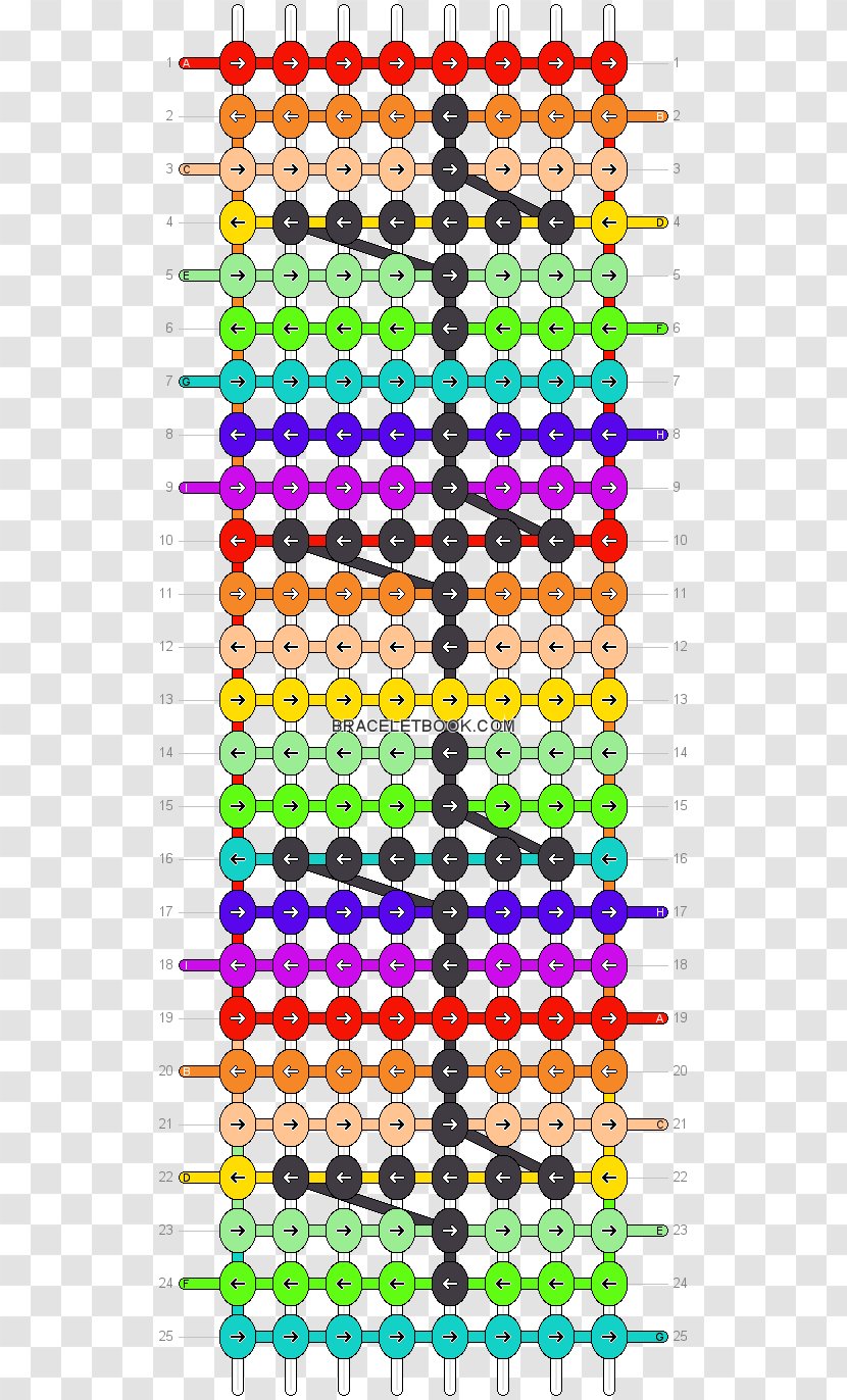 Friendship Bracelet Drawing Pattern Transparent PNG