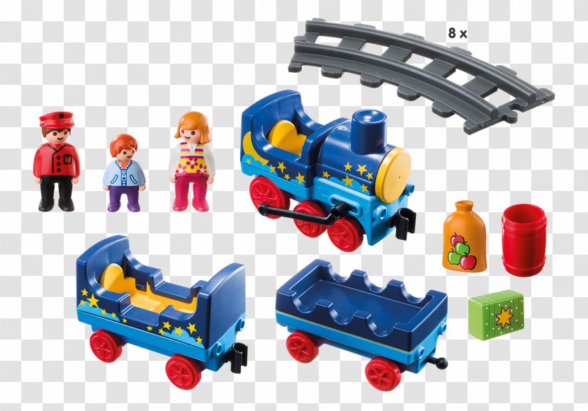 Train Playmobil Toy Rail Transport Track - Plastic - Tracks Transparent PNG