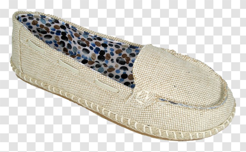 Slip-on Shoe Walking Beige - Macrame Pattern Transparent PNG