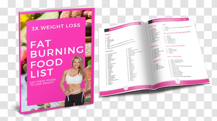 Food Weight Loss Health Eating Fat - Pink Transparent PNG