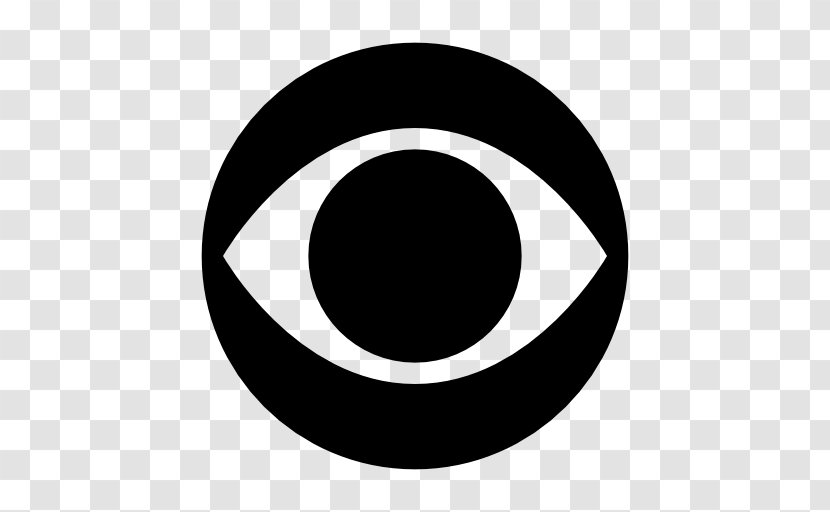 Logo Eye CBS Symbol - Black And White - Round Eyes Transparent PNG