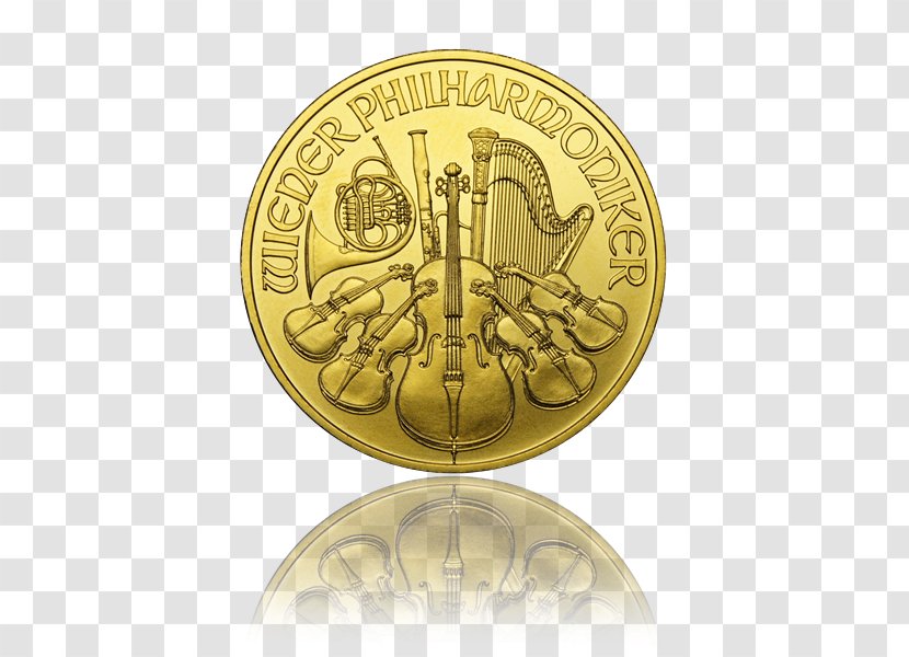 Perth Mint Vienna Philharmonic American Gold Eagle Bullion - Coin Transparent PNG
